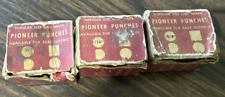 Walsco Pioneer Chassis Punches (Lot of 3 )Different Sizes Vintage picture