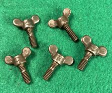 Vintage Williams Cast Steel Wing Thumb Screws 1/4-20 3/4” Lot Of 5 USA picture