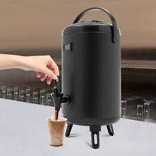 Insulated Beverage Server/Dispenser 10 L Hot & Cold Drinks w/ Thermometer  picture
