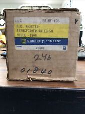 SQUARE D A.C. Ammeter Transformer Rated-5A Scale 150A (VR1) picture