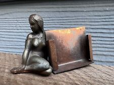 Antique Brothel Business Card Holder Lady of the Night/Prostitute Old Vintage picture