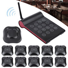 Long Range Restaurant Pager System Guest Queuing 10 Beepers Food Truck Cafe picture