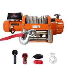 Prowinch Electric Winch Waterproof 12V Wireless Wire Rope  25000 lbs picture