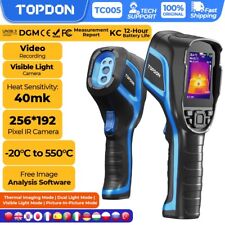 TOPDON TC005 256 x 192 IR Resolution Thermal Camera with 2MP Visual Camera & LED picture