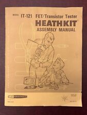 Vintage HeathKit Model IT-121 FET/Transistor Tester Assembly Manual 1972 picture