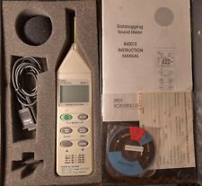 Vintage New in Case datalogging sound meter. Works Perfect L30db Hdb130  picture