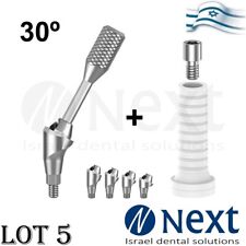 Lotx5 Dental Multi Unit 30° Neo GM dent Grand Morse Fit plastic sleeve 1-4 mm picture
