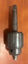Vintage Jacobs Chuck No. 34 Cap 0-1/2 #2 Morse Taper Lathe Machinist Used picture