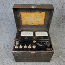 Associated Research Volt Ammeter Vintage 1930's 601 World War II Not Working picture