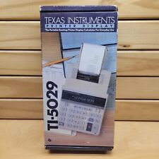 Vintage Texas Instruments Printer Calculator TI-5029 NEW OLD STOCK 1985 picture