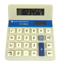 Vintage Texas Instruments TI-1795+ Plus Desktop Solar Calculator - TESTED WORKS picture