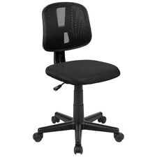 Flash Fundamentals Contemporary Mesh Swivel Office Chair - Black picture