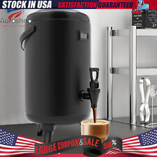 Insulated Beverage Server/Dispenser 2.64 Gallon Hot & Cold Drinks w/ Thermometer picture