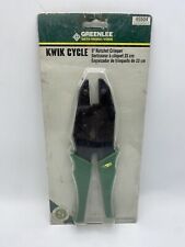 Vintage 1998 Greenlee Kwik Cycle 45504 Ratchet Crimper 9