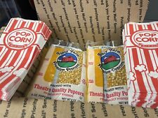 Theatre Quality Popcorn Pack of 12 6 Ounce Popcorn Portion Packs Kit W/ 100 Bags picture