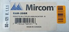 Mircom RAM-208R Remote Multiplex Annunciator R - SAME DAY SHIPPING picture