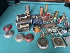 Large group of  Vintage Steam Engine Parts  picture