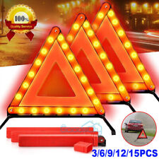 Emergency Warning Triangle DOT Approved Reflective Roadside Hazard Safety Sign picture