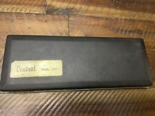 Vintage Central Tool Company Depth Micrometer in Case picture