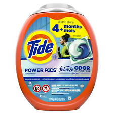 Tide Power Pods Laundry Detergent Soap Packs with Febreze, 45 Ct picture