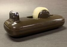 Vintage 1981 Eldon Office Products Weighted Tape Dispenser-Brown picture