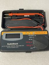 Vintage Radio Shack 22-802 Pocket LCD Digital Multimeter Electronics Tester picture