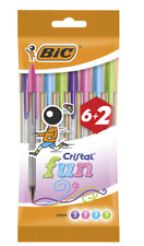 Crystal Ballpoint Fun Pastel Colors 1,6mm | Bic | 8 pcs picture