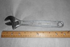 Vintage Mac Tools USA 10” Adjustable Wrench AJC10 Forged USA picture