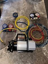 vacuum pump manifold gauge set picture