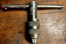 Vintage Starret No 93C T Handle Tap Wrench 1/4 to 1/2 in Tap Size Made in USA picture