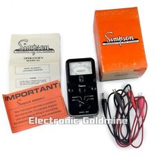 New Old Stock  - Simpson 362 Low Range Ohm Meter **Vintage** picture