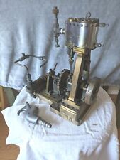 Vintage antique stationary Steam Engine BRASS  NOT TOY Unique Heavy  picture
