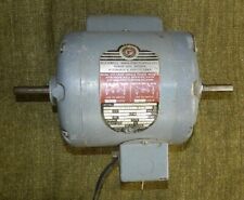 Vintage Rockwell Dual Shaft 1/3 hp  1725 RPM  115/230V Reversible Motor # 62-110 picture