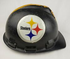 Vintage NFL Pittsburgh Steelers Hard Hat Willson Industrial Steel Worker Helmet picture