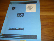 Komatsu Dresser D505T Eng A500E A525 A550 A556 Motor Grader Parts Catalog Manual picture