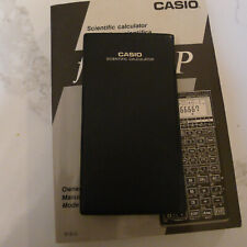 Genuine Vintage Casio FX-4500P Dot Matrix LCD Scientific Calculator with Manual picture