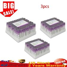 300pcs Vacuum Blood Collection Tube EDTA K2 Glass Tubes for Laborator USA picture
