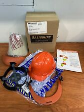Honeywell Salisbury Orange Arc Flash Faceshield Hard Hat AS1000HAT-WWG 5EU23 New picture