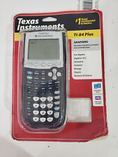 Texas Instruments TI-84 Plus Graphing Calculator - Black + NEW BATTERIES picture