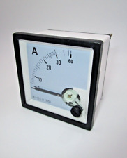 Ampere panel Gauge meter AC 30/5A  Andeli Ammeter AM-72 Size 72x72 FAST SHIPPING picture