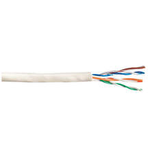 GENSPEED W7133708 Data Cable,Cat 6,23 AWG,1000ft,White 1MUL9 picture