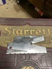 L. S. Starrett No. 284 Screw Thread Tool Gage,29° Vintage Machinist Tool picture