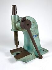 VINTAGE GREENERD No.1 Cast Iron Bench Mount Arbor Press ~ Clean ~ USA picture