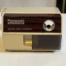 Vintage Panasonic KP-110 Auto Stop Electric Pencil Sharpener - Tested Works picture
