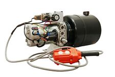 12V DC Double Acting Hydraulic Power Unit 12 Quart tank with Remote Control picture
