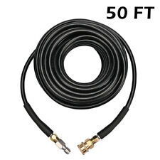 50FT 5800 PSI High Pressure Power Washer Replacement Hose 3/8