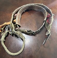 Vintage tree climbing gear used saddle and belt strap picture