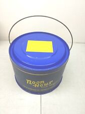 RARE Vintage Noon Hour Brand Commercial Food Products Delivery Bucket Chicago IL picture