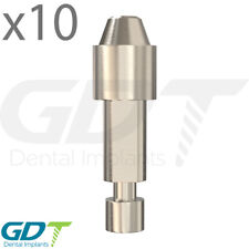 10 GDT Titanium Analog 3D CAD/CAM Dental Multi Unit System Library Digital Model picture