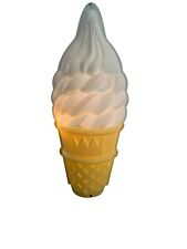 Vintage Ice Cream Cone Light Hard Plastic Brand Unknown picture